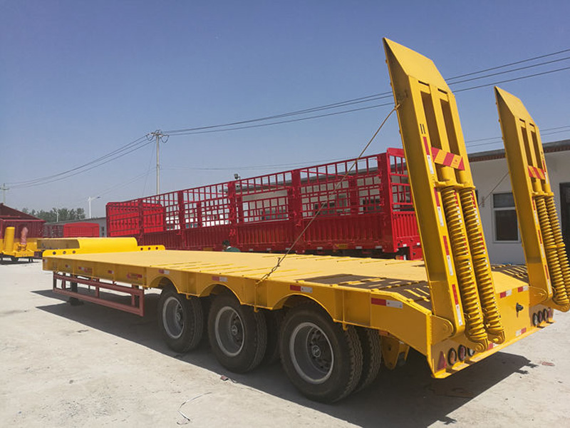 低平板半挂车的用途