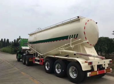 水泥罐车的管路系统以及工作原理